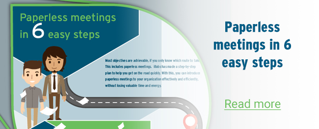 Paperless meetings in 6 easy steps – Infographic