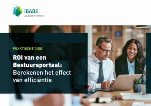 Cover van ebook ROI van een bestuursportaal